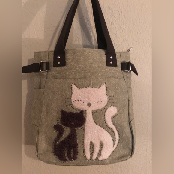 Handbags - Vintage Cat Tote